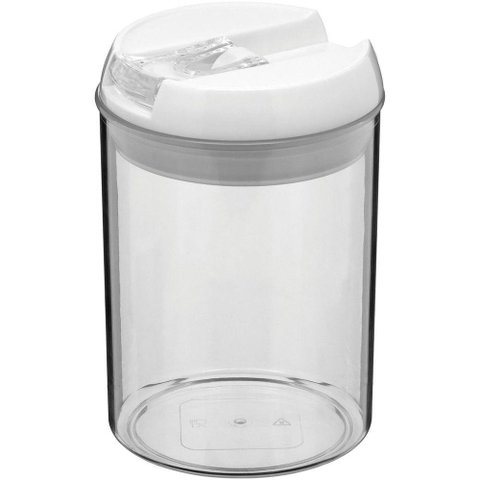 Pratik Pote 16x10x10cm 750ml Plástico Transp Hermético