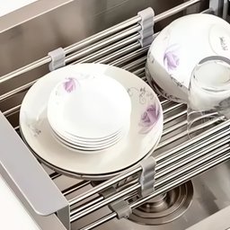 Escorredor de Pia Extensível Escorre Louça, Lava Frutas, Verduras e Legumes - 2