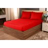 Colcha Sleep Casal Padrão 3 Peças Vermelho - 1