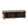 Rack Home Olivar Tok Ii Natural Tx/Preto - 1