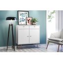 Ver imagem 5 de Aparador Retro Metal Onix Branco Ac