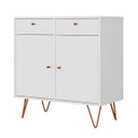 Ver imagem 2 de Aparador Retro Metal Onix Branco Ac