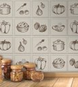 Ver imagem 1 de Papel de Parede Autocolante Alimentos Para Cozinha