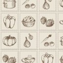 Ver imagem 3 de Papel de Parede Autocolante Alimentos Para Cozinha