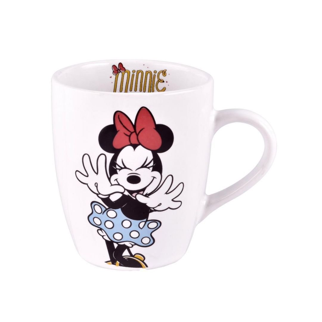 Jogo 2 Canecas Cerâmica Mickey e Minnie Disney 330ml - Tuut - 8