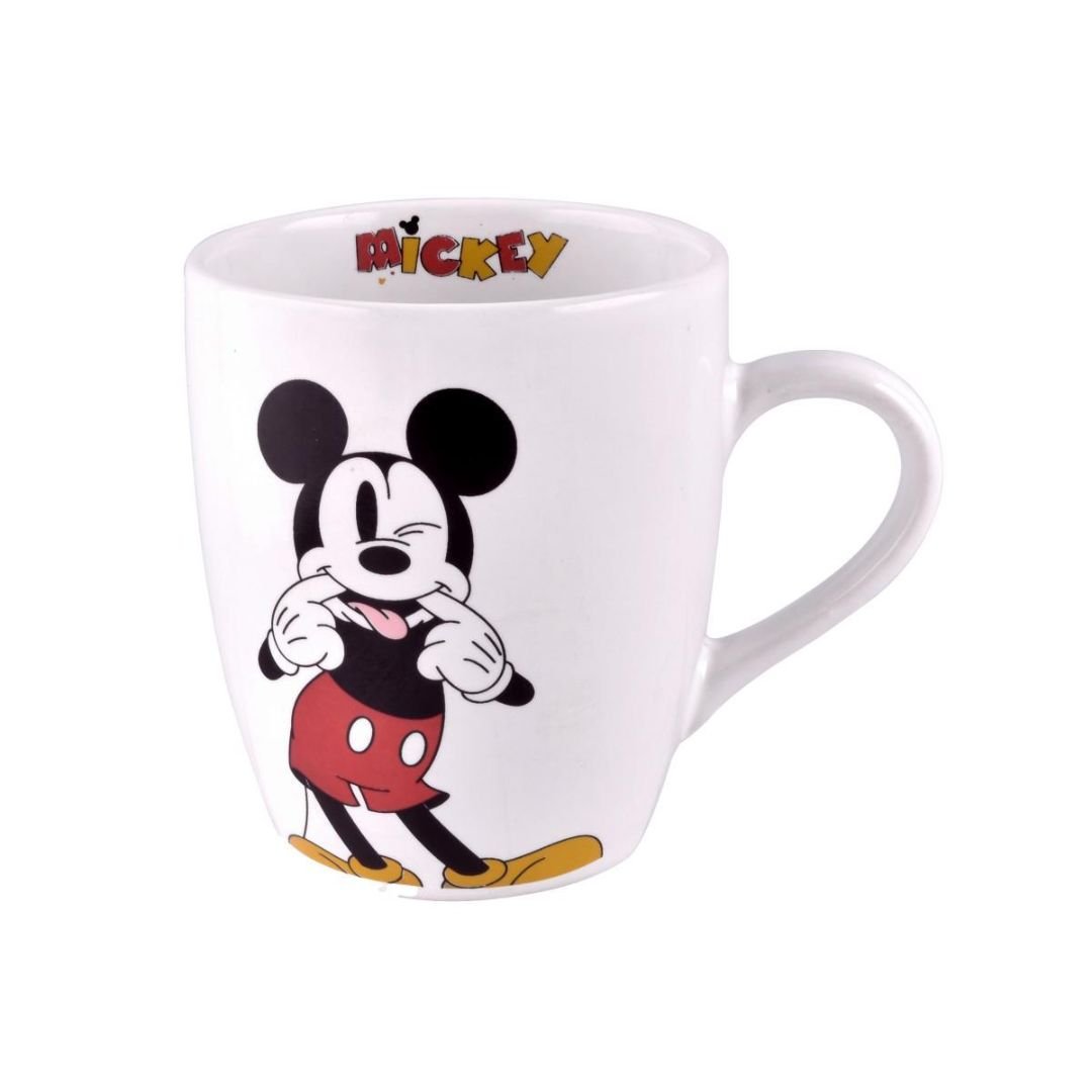 Jogo 2 Canecas Cerâmica Mickey e Minnie Disney 330ml - Tuut - 5