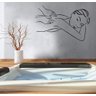 Adesivo Parede Beleza Massagem Estética Mulher Spa: 40x60 cm - 1