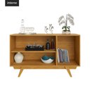 Ver imagem 4 de Aparador Buffet com 3 Portas 120cm Retrô Multimóveis Crjcm-APA001 - Cinamomo/Off White