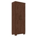 Ver imagem 1 de Armário Multiuso Max Plus 2 Portas MDP 60,9cm Jacarandá Fosco Zanzini Móveis