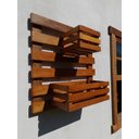 Ver imagem 1 de Floreira de Parede em Madeira de Demolição