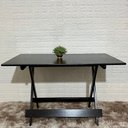 Ver imagem 2 de Kit 2 Mesa Dobrável 120x70 Paraná Cor:preto