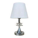 Ver imagem 1 de Abajur Luminária Branca De Mesa 15x36cm Bivolt 110/220v