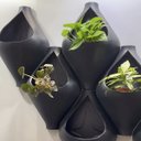 Ver imagem 5 de Vaso Gota de Parede 35 (5l) Cor Chumbo Japi