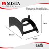 Suporte Enrolador Mangueira Jardim Clean Preto - 5