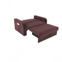 Ver imagem 3 de Sofá Cama Daiane 2 Lugares com Baú Veludo Rosê Matrix