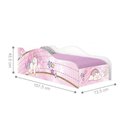 Ver imagem 2 de Mini Cama Fun Unicónio Rosa Infantil Com Colchão