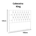 Ver imagem 4 de Cabeceira de Cama King:corino Bege/king