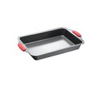 Ver imagem 1 de Assadeira Aço e Silicone Retangular Cinza 24cm - A\CASA