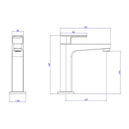 Torneira Deca Level 1193.c26 de Bancada Cromada - 4