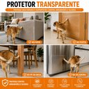Ver mais imagens de Adesivo Protetor para Sofá e Móveis Anti Arranhões de Gatos e Cães Rolo 3 Metros