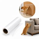 Ver imagem 1 de Adesivo Protetor para Sofá e Móveis Anti Arranhões de Gatos e Cães Rolo 3 Metros