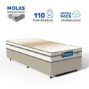 Ver imagem 4 de Cama Box com Colchão de Molas Ensacadas Double Face Pillow Euro Alfa Probel Solteiro 88cm