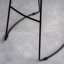 Ver imagem 6 de Kit 4 Banquetas Altas para Cozinha Estilo Industrial Aura D09 Peroba - Mpozenato