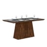 Conjunto Sala de Jantar Mesa Itália 6 Cadeiras Golden DJ Móveis - 9
