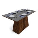 Ver imagem 5 de Conjunto Sala de Jantar Mesa Itália 6 Cadeiras Golden DJ Móveis