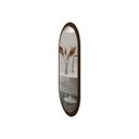 Ver imagem 5 de Espelho Oval Decorativo para Sala 90x45cm - Tabaco