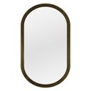 Ver imagem 4 de Espelho Oval Decorativo para Sala 90x45cm - Tabaco