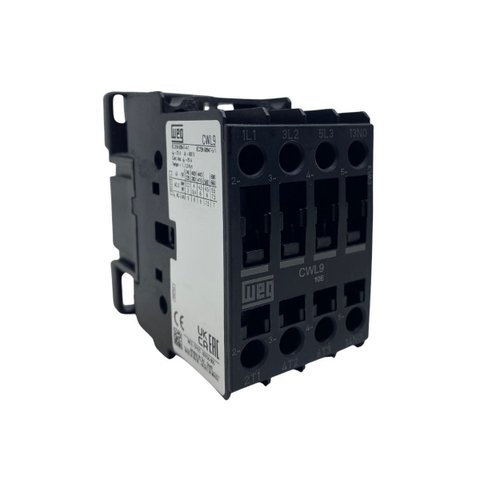 Contator Tripolar 9a Cwl9-10-30d02 1na Bobina 24vca Weg