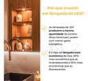 Ver imagem 5 de Kit 8 Spot para Móvel Led 1w Kit 2 Unidades Gesso Madeira - Preto