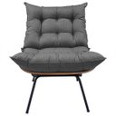 Ver imagem 5 de Poltrona Costela - Móveis Roperi - Linho Grafite