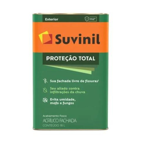 Acrílico Proteção Total Branco 18l | Suvinil Acrílico