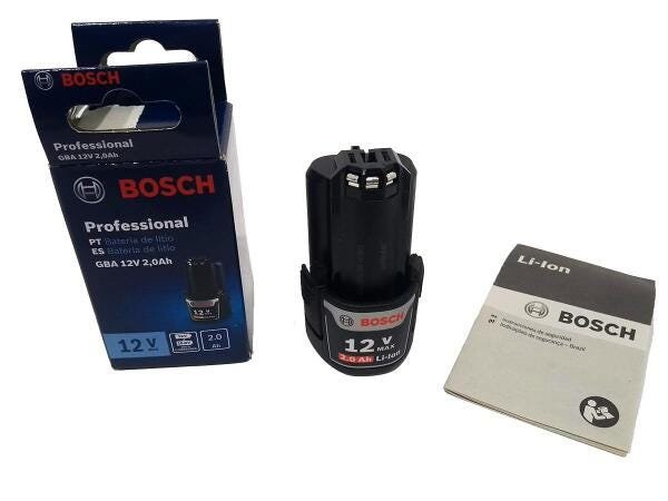 Bateria Bosch Litio Gba 12 V Parafusadeira Gsr Gdr Gwi Gli - 2