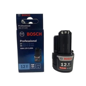 Bateria Bosch Litio Gba 12 V Parafusadeira Gsr Gdr Gwi Gli