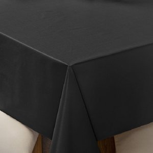 Toalha de Mesa 8 Lugares Térmica Impermeável 1,40 M X 2,50 M Preto