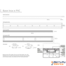 Ralo Linear Infinity Tampa Oculta Pvc 120cm Inox Line - 6