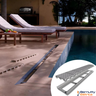 Ralo Linear Infinity Tampa Oculta Pvc 120cm Inox Line - 5