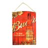 Escorredor de copos para parede - Cerveja Budweiser - 1