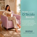 Ver imagem 3 de Kit 2 Poltronas Decorativas Aviv para Sala Escritório Recepção Luxo Tecido Bouclé Rosê