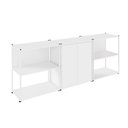 Ver imagem 3 de Armário para Escritório e 2 Estantes Industriais F5 Office Cor:branco