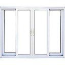 Ver imagem 1 de Vitro de Aluminio 4 Folhas sem Grade Linha Premium:1,20 X 1,80/branco