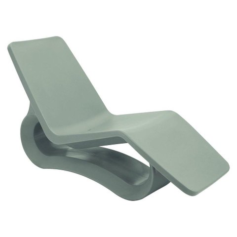 Espreguiçadeira Chaise Tramontina Octo Eco Polietileno I'm Green Furo Verde Sálvia Tramontina