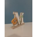 Ver imagem 6 de Letra Menino com Base (Bege) - LTP-03 BH BABY KIDS