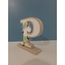 Ver imagem 2 de Letra Menino com Base (Bege) - LTP-03 BH BABY KIDS