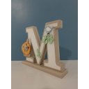 Ver imagem 5 de Letra Menino com Base (Bege) - LTP-03 BH BABY KIDS