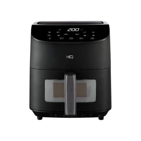 Fritadeira sem Óleo Airfryer Hq 7 Litros Digital com Visor Preto Hq-af7ldl 220v