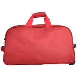 Sacola de Viagem com Rodas Fixas Pequena - Yin's - Vermelho escuro - 6